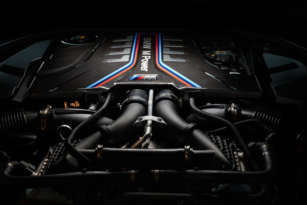 Warsaw/poland,-,07.15.2020:,Bmw,M8,Engine,From,Limited,First,Edition.